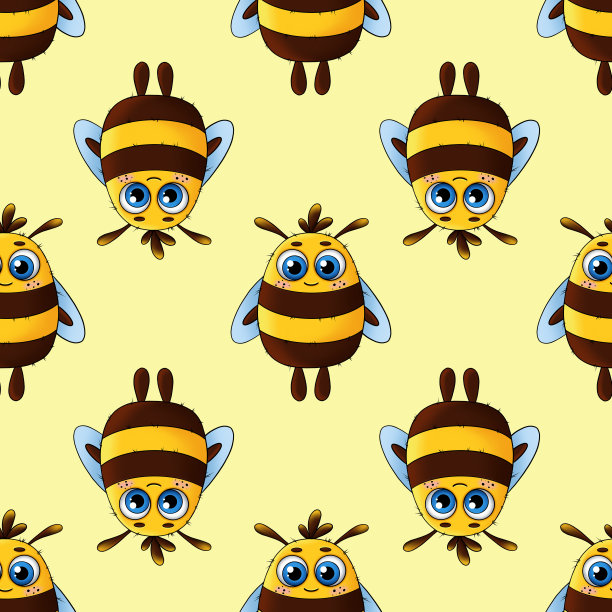 蜜蜂图案图片 蜜蜂图案图片下载