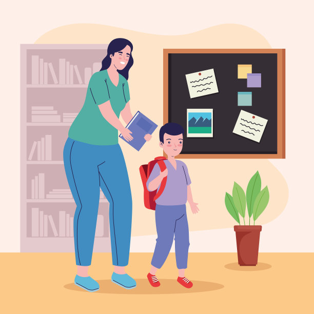 学校老师和学生男孩图片 学校老师和学生男孩图片下载