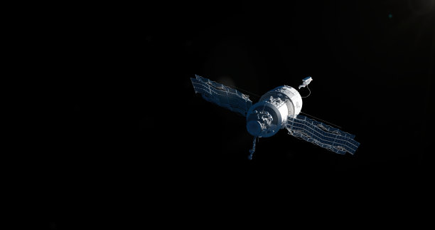 3D渲染卫星悬浮在外太空为空间相关的主题和设计图片 3D渲染卫星悬浮在外太空为空间相关的主题和设计图片下载