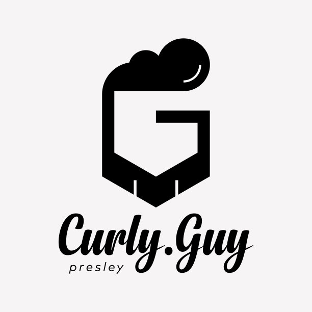 字母G字母组合字母风格发型男士商务沙龙理发店标志设计矢量图片 字母G字母组合字母风格发型男士商务沙龙理发店标志设计矢量图片下载