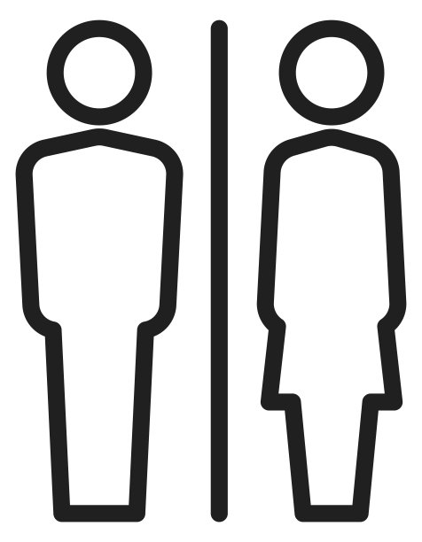男性和女性的形象图标。Wc的象征。厕所标志图片 男性和女性的形象图标。Wc的象征。厕所标志图片下载