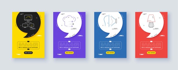 工作主页,食品配送和面部id线图标的集合。为设计。向量图片 工作主页,食品配送和面部id线图标的集合。为设计。向量图片下载
