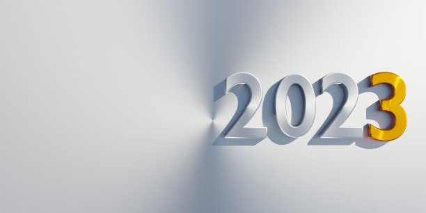 背景与发光的灯2023 3d渲染插图新年墙纸背景设计黄金图片 背景与发光的灯2023 3d渲染插图新年墙纸背景设计黄金图片下载