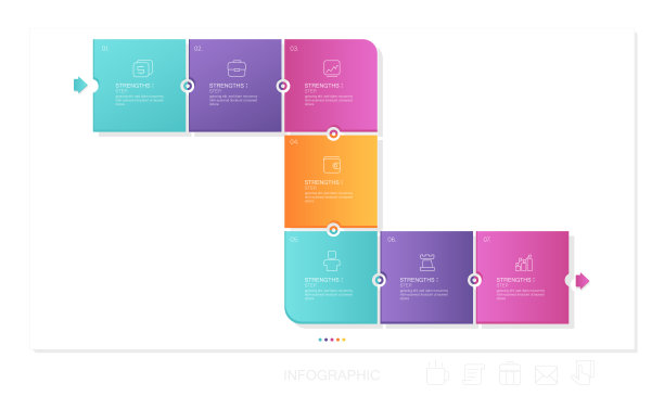 矢量插图,信息图形设计,模板,营销,信息,与7个选项或步骤库存插图信息图形,编号7,步骤,图标,时间轴-视觉辅助图片 矢量插图,信息图形设计,模板,营销,信息,与7个选项或步骤库存插图信息图形,编号7,步骤,图标,时间轴-视觉辅助图片下载