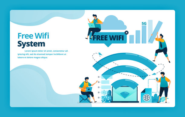 矢量插图的免费wifi系统的登陆页面,更便宜和更有效的互联网连接。设计网站,网页,横幅,移动应用程序,海报,小册子,模板,广告,主页图片 矢量插图的免费wifi系统的登陆页面,更便宜和更有效的互联网连接。设计网站,网页,横幅,移动应用程序,海报,小册子,模板,广告,主页图片下载