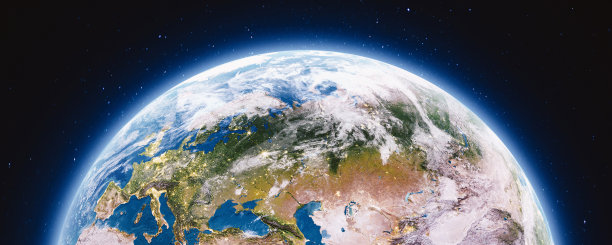 行星地球的城市灯光图片 行星地球的城市灯光图片下载