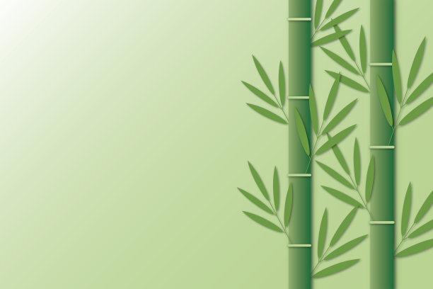 绿色的竹子茎叶和阳光在柔和的绿色背景。水疗或禅宗的概念。图片 绿色的竹子茎叶和阳光在柔和的绿色背景。水疗或禅宗的概念。图片下载
