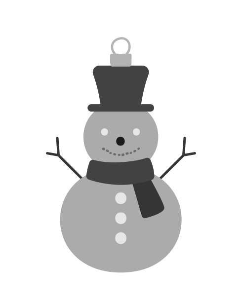 圣诞雪人图标图片 圣诞雪人图标图片下载