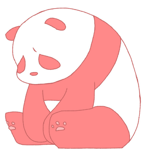 卡通可爱的熊猫插图图标图片 卡通可爱的熊猫插图图标图片下载