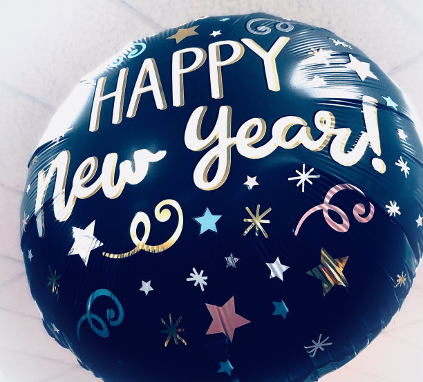 新年快乐气球图片 新年快乐气球图片下载
