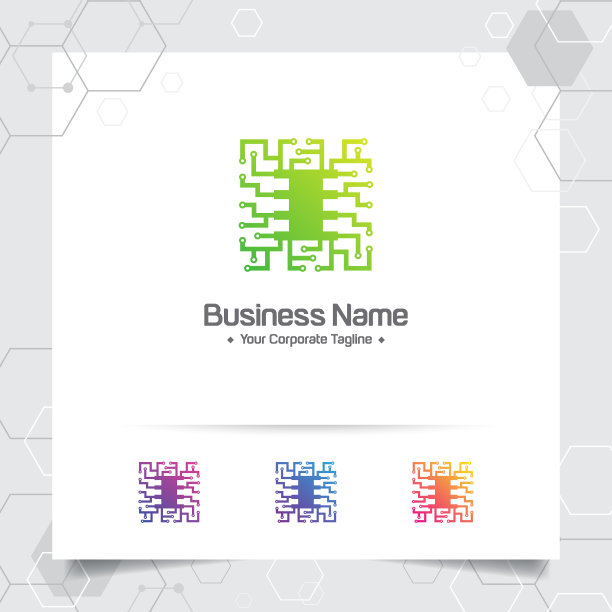 技术数字标志矢量设计与微芯片图标的概念,为程序员,技术社区,应用软件和工程师。图片 技术数字标志矢量设计与微芯片图标的概念,为程序员,技术社区,应用软件和工程师。图片下载