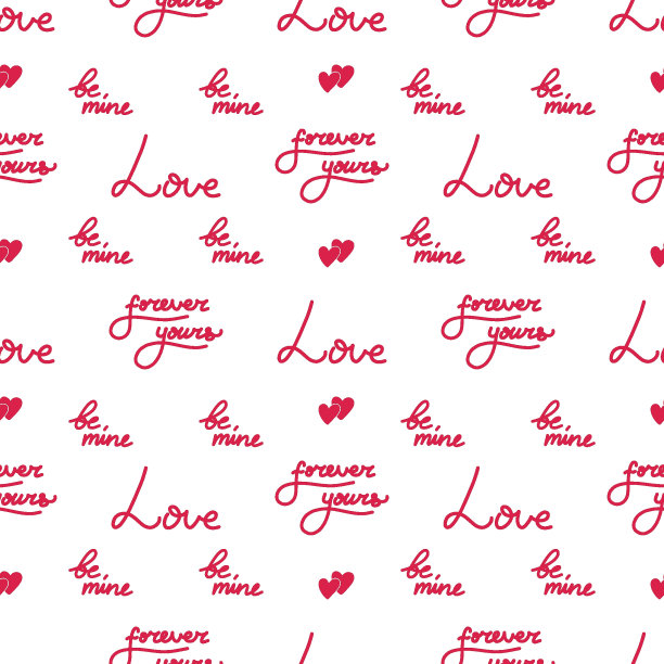 情人节矢量无缝图案图片 情人节矢量无缝图案图片下载