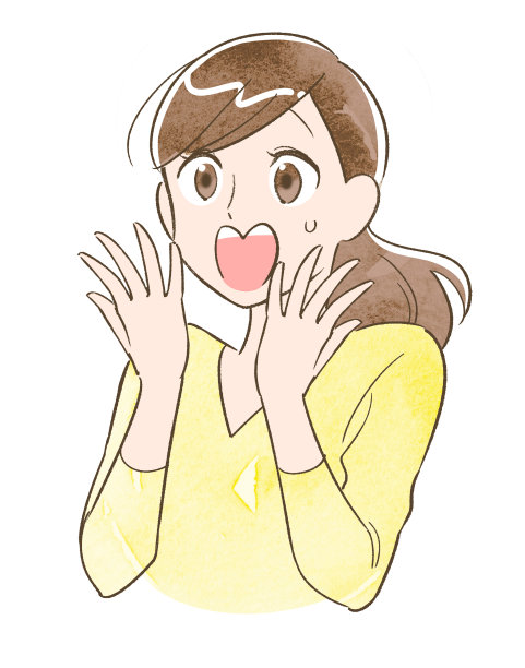 惊讶/惊讶女子插画素材水彩版图片 惊讶/惊讶女子插画素材水彩版图片下载