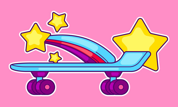 与时尚少女物品印花。丰富多彩的青少年插画。卡通风格的创意女孩符号。图片 与时尚少女物品印花。丰富多彩的青少年插画。卡通风格的创意女孩符号。图片下载