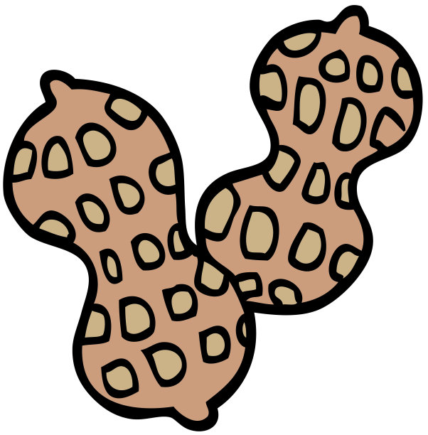 卡通涂鸦花生图片 卡通涂鸦花生图片下载