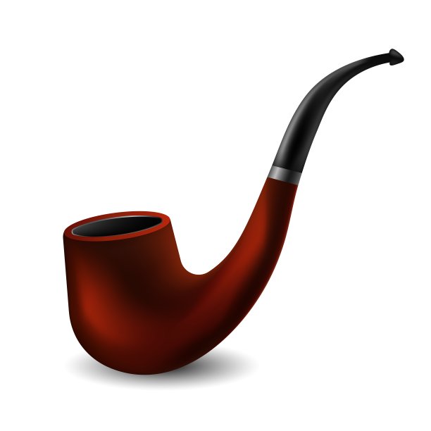 木制吸烟烟斗模板。经典复古的吸烟装置图片 木制吸烟烟斗模板。经典复古的吸烟装置图片下载