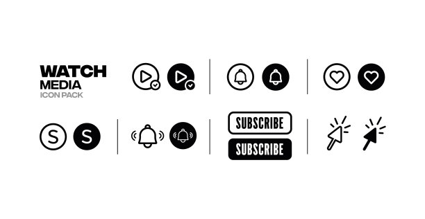 Youtube图标集图片 Youtube图标集图片下载