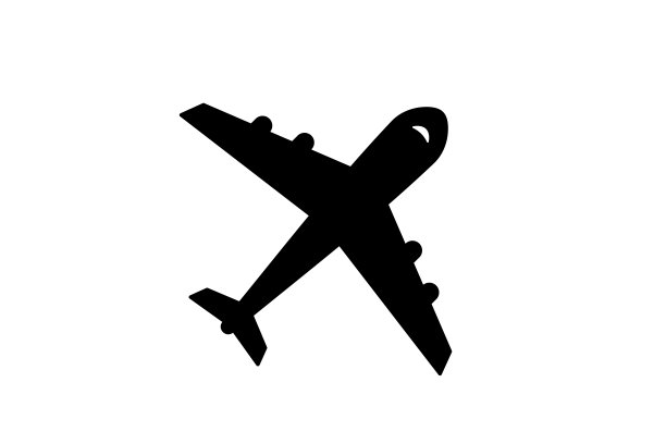 白色背景上的飞机图标矢量,机场飞机符号图片 白色背景上的飞机图标矢量,机场飞机符号图片下载