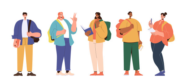 年轻的十几岁的学生快乐地微笑着站在肩膀上孤立的白色图片 年轻的十几岁的学生快乐地微笑着站在肩膀上孤立的白色图片下载