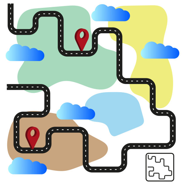 路线图和旅程路线信息图模板。曲折的道路时间线。矢量插图。股票的形象。图片 路线图和旅程路线信息图模板。曲折的道路时间线。矢量插图。股票的形象。图片下载