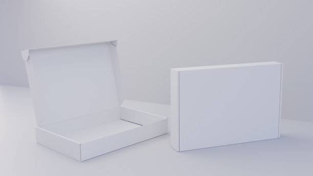 一套白色的产品,邮筒在白色的背景上。图片 一套白色的产品,邮筒在白色的背景上。图片下载