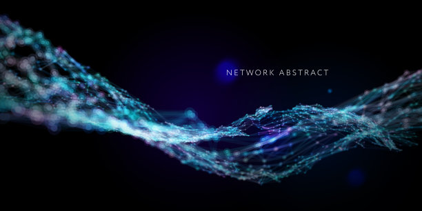 摘要与科学技术背景。网络,粒子插图。3 d网格表面图片 摘要与科学技术背景。网络,粒子插图。3 d网格表面图片下载