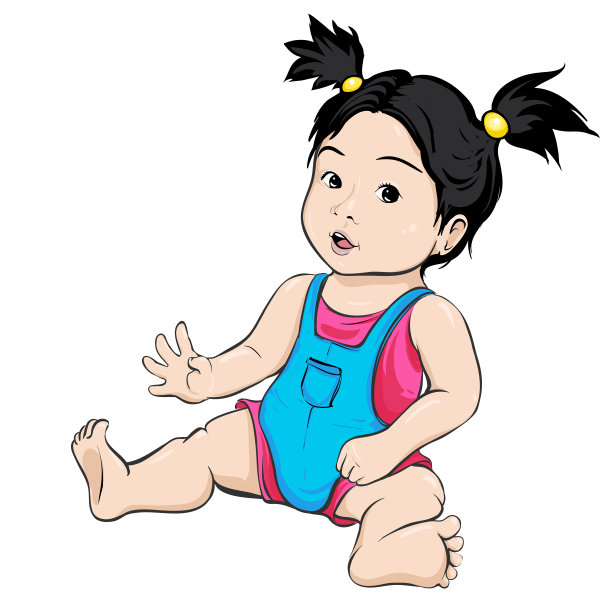 有东方特征的女孩那个黑发的娃娃光着脚坐着图片 有东方特征的女孩那个黑发的娃娃光着脚坐着图片下载