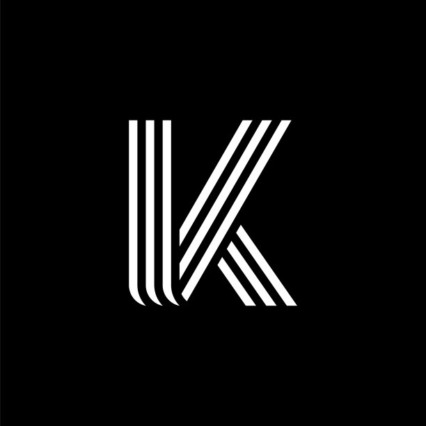 圆三行字母标识字k图片 圆三行字母标识字k图片下载