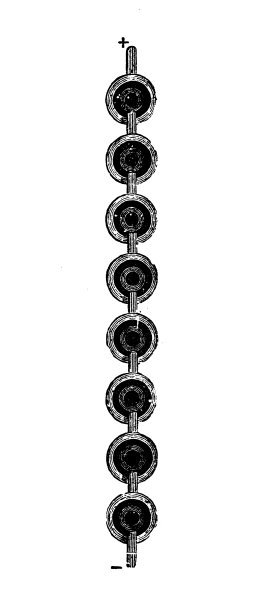 古董插画、物理原理与实验、电磁学:电池不同布局串联、并联图片 古董插画、物理原理与实验、电磁学:电池不同布局串联、并联图片下载