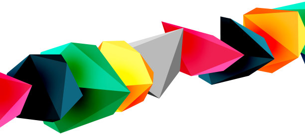 3d低多边形三角形设计元素图片 3d低多边形三角形设计元素图片下载