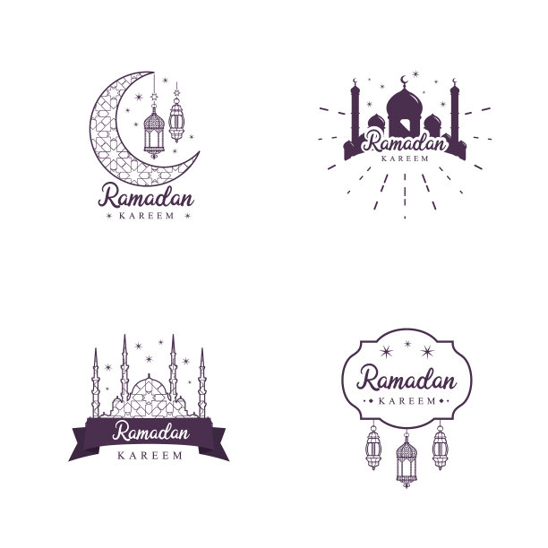 传统斋月概念图标图片 传统斋月概念图标图片下载