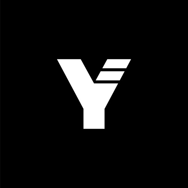 加粗的几何褪色线标志字母y图片 加粗的几何褪色线标志字母y图片下载