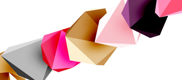 3d低多边形三角形设计元素图片 3d低多边形三角形设计元素图片下载