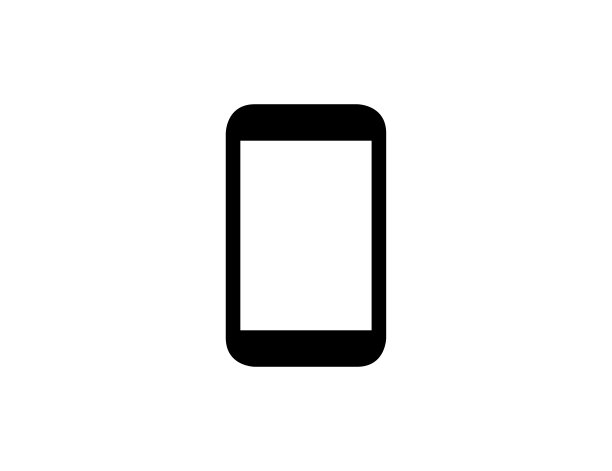 智能手机图标。孤立的手机符号-向量图片 智能手机图标。孤立的手机符号-向量图片下载