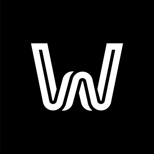 弯曲线字母标识图片 弯曲线字母标识图片下载