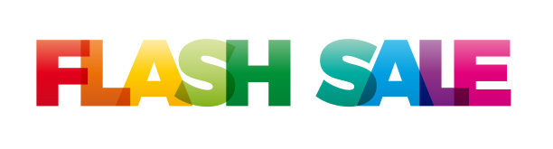 限时抢购这个词。矢量横幅与文本彩色彩虹。图片 限时抢购这个词。矢量横幅与文本彩色彩虹。图片下载