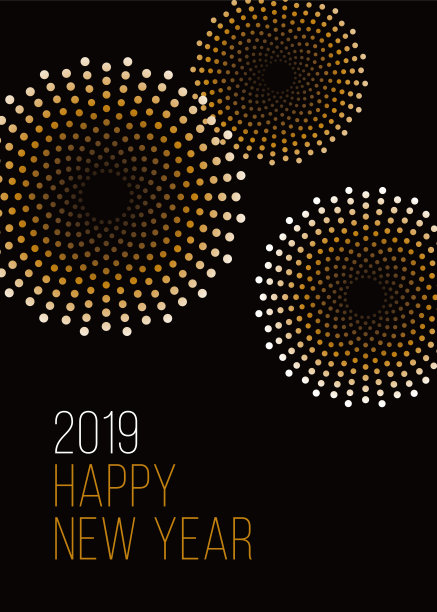 新年快乐伴烟花背景。图片 新年快乐伴烟花背景。图片下载