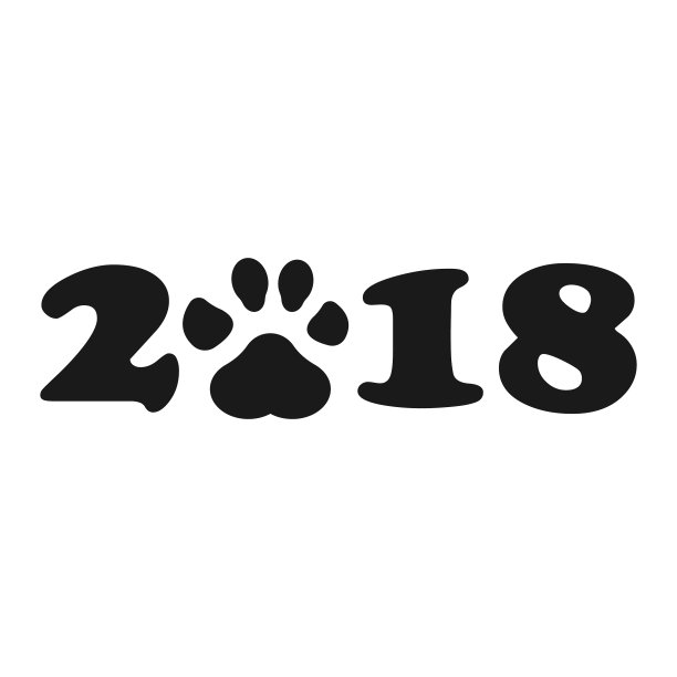 中国农历新年犬2018爪图片 中国农历新年犬2018爪图片下载