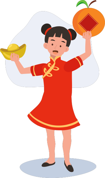穿着中国传统服装的快乐小孩图片 穿着中国传统服装的快乐小孩图片下载