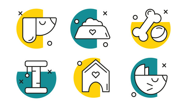 可爱的兽医图标集。手绘线条图标的宠物,玩具和兽医设备。矢量设计和插图。图片 可爱的兽医图标集。手绘线条图标的宠物,玩具和兽医设备。矢量设计和插图。图片下载