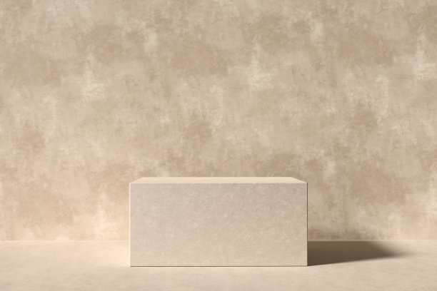 米色大理石长方形或立方形状的讲台或平台模型,用于产品展示。图片 米色大理石长方形或立方形状的讲台或平台模型,用于产品展示。图片下载