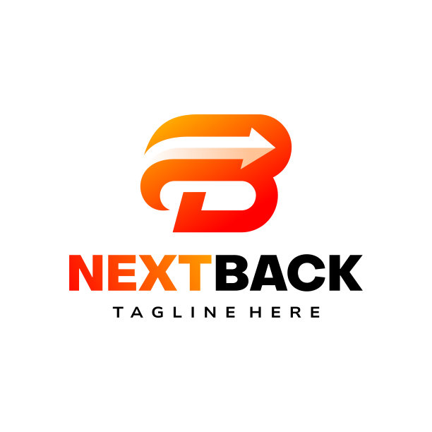 字母B箭头图标渐变。图片 字母B箭头图标渐变。图片下载