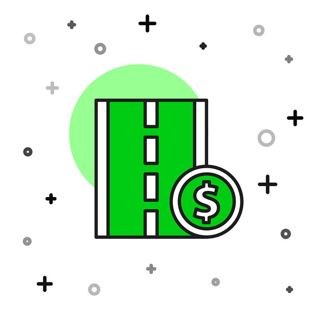 填充轮廓的收费公路交通标志。白色背景上的指示牌图标。指针符号。街道信息标志。方向标志。矢量图。图片 填充轮廓的收费公路交通标志。白色背景上的指示牌图标。指针符号。街道信息标志。方向标志。矢量图。图片下载