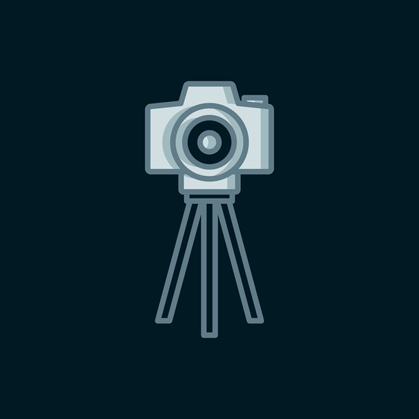 黑色背景上的线条相机图标。照片相机。数字摄影。平面填充轮廓风格,带阴影。矢量图。图片 黑色背景上的线条相机图标。照片相机。数字摄影。平面填充轮廓风格,带阴影。矢量图。图片下载