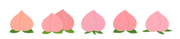 长寿桃包剪贴画。不死仙桃插画。中国生日寿桃矢量图集。图片 长寿桃包剪贴画。不死仙桃插画。中国生日寿桃矢量图集。图片下载