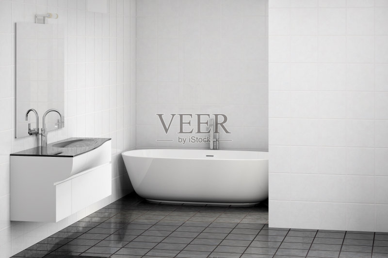 现代浴室正版图片素材