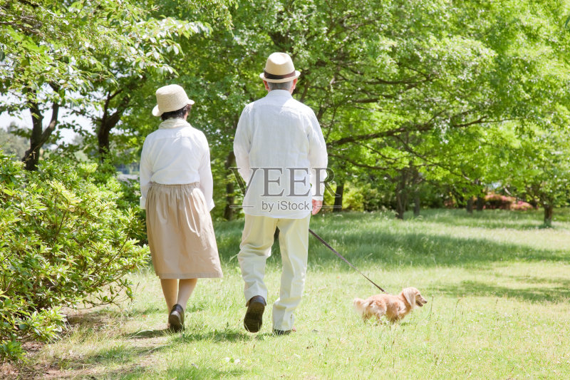 日本的年长正版图片素材