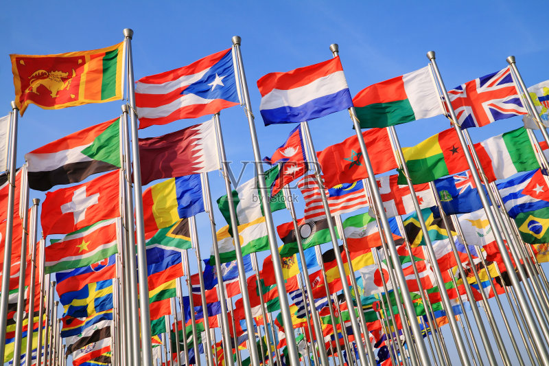 世界各国国旗照片照片摄影图片