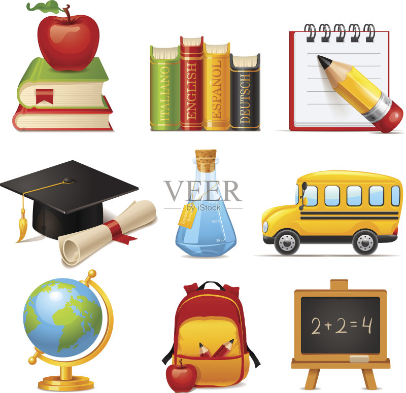 学校图标图标素材