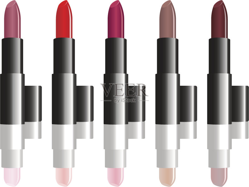 口红集正版元素素材